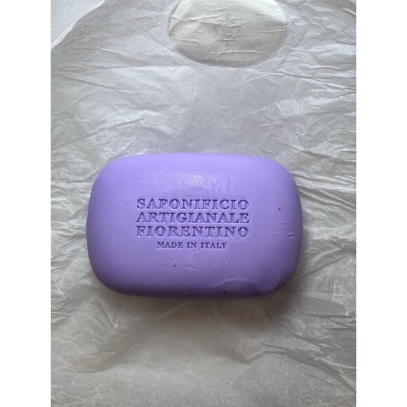 Saponificio Artigianale Fiorentino Handmade Tuscan Soap 7.2 oz Lavender Bar New - Picture 2 of 2